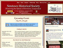 Tablet Screenshot of newtownhistory.org